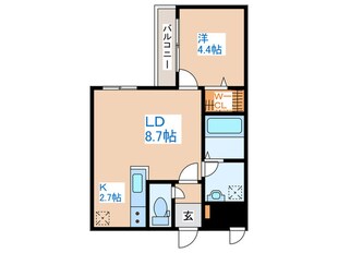 プリヴィエール宮の森の物件間取画像